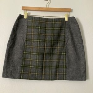 Banana Republic Grey Wool Skirt Size 12